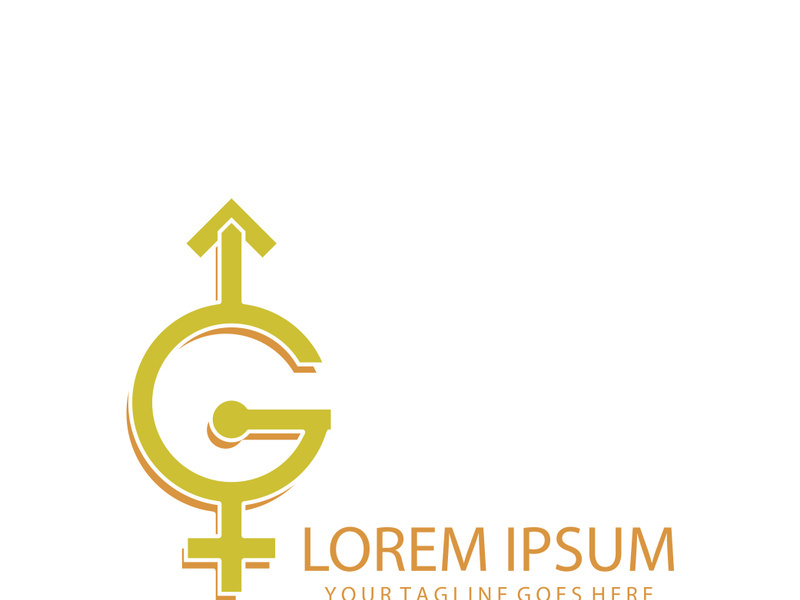 Gender logo design