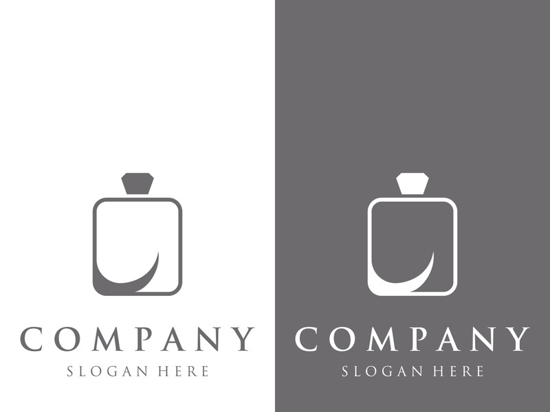 Isolated luxury perfume perfume cosmetic creative logo can be used for business, company, cosmetic and perfume shop.