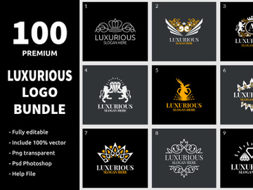 100 Luxurious Logo Bundle preview picture