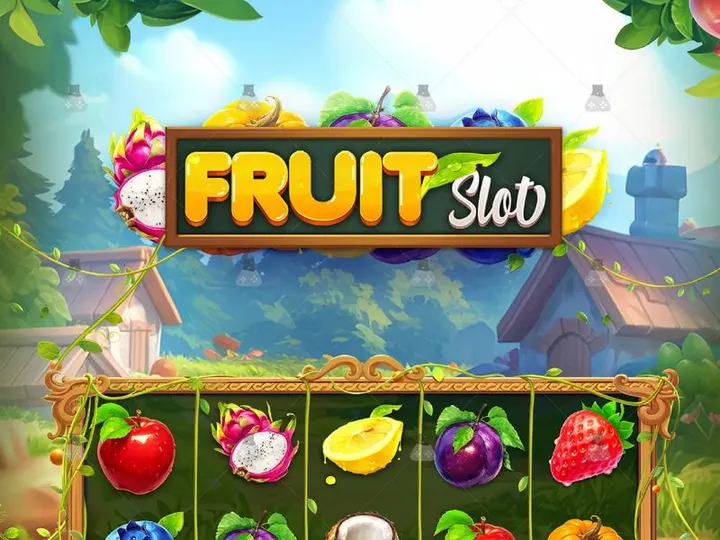 Slot Machine the fruits html5 casino game
