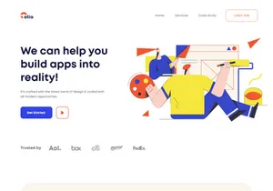 Olio – Digital Agency Landing Pages