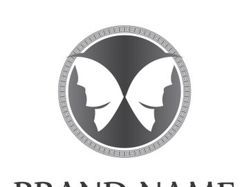 Butterfly logo design preview picture