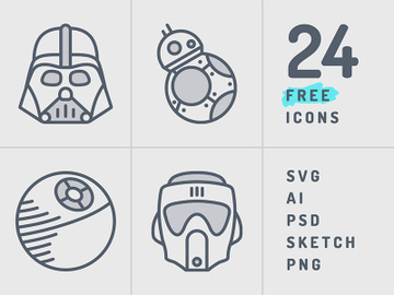 Starwars Icons Set preview picture