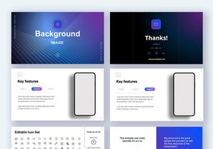 Malek • App Presentation Powerpoint Template