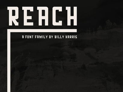 Reach Display Font Family