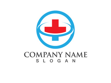 Cross Medical Logo template vector illustration preview picture