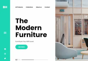 Furniture Landing Page