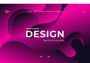Elegant Abstract Pink Wave Background