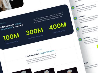 Panen Crypto - Crypto Market Website Landing Page