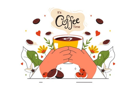 11 International Coffee Day Illustration