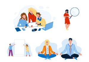 Business characters