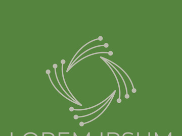 Futuristic Electronic Circuit Logo preview picture