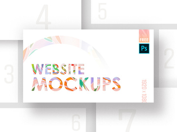 High-Quality Web Mockup Pack preview picture