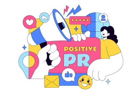 10 Public Relations Positive Illustration