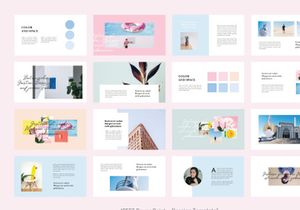 Free Peet Minimalist PowerPoint Template