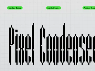 Pixel Condensed | Pixelated Condensed preview picture