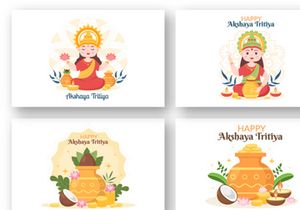15 Akshaya Tritiya Festival Illustration