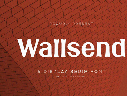 Wallsend - Display Font