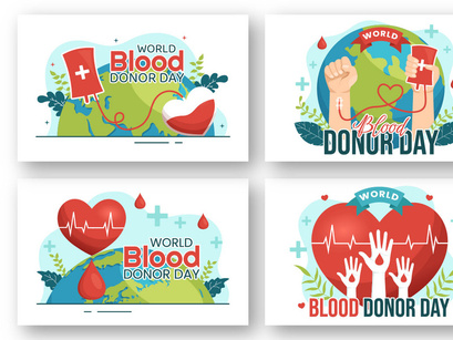 15 World Blood Donor Day Illustration