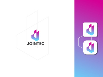 Lettermark Logo - Letter J Logo - Gradient Logo - Business Logo Design preview picture