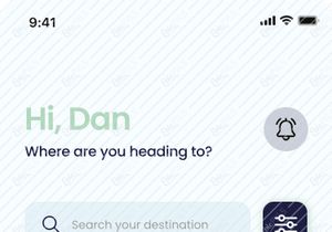 UI Kit de App de Viagens