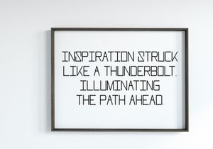 Thunderbolt - Minimalist Display Font