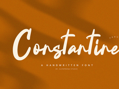 Constantine - Handwritten Font