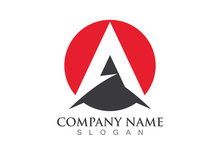 A letter logo initial name