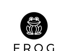 frog logo simple vector design template