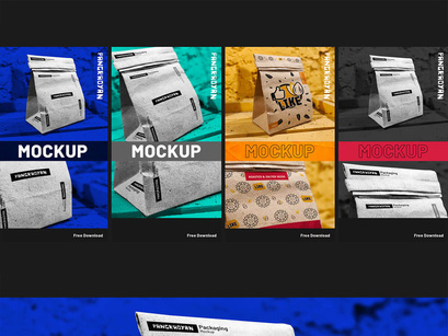 Packaging Mockup PSD Free Download