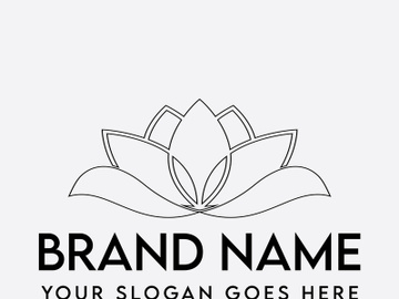 Lotus logo design preview picture