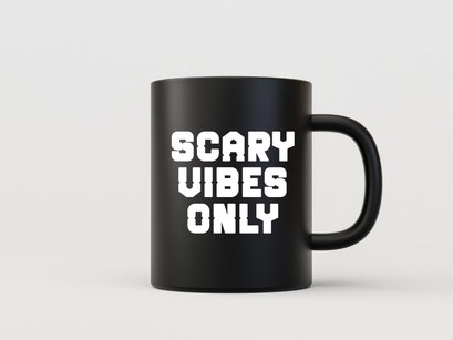 Ghost Buster - Condensed Quirky Font