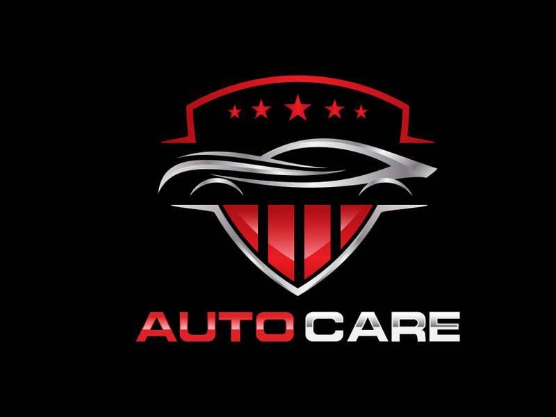 Abstract car logo sign symbol for automotive company