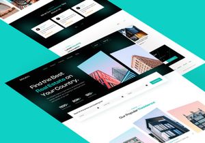 InState - Real Estate Landing Page Design