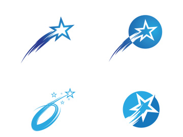 Faster Star Logo Template preview picture