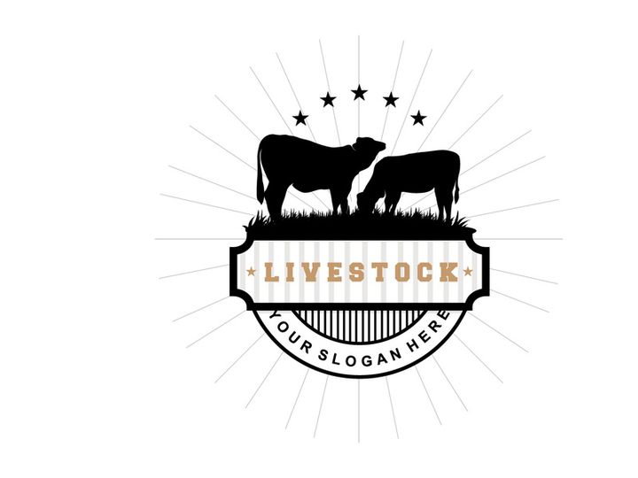 Livestock Logo, Fram Garden Design