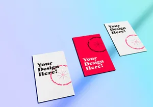 Toothbrush and Card Mockup