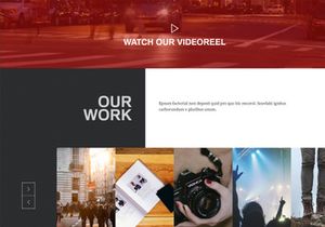 Creative Single Page Template