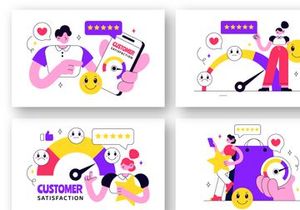 10 Customer Satisfaction Illustration