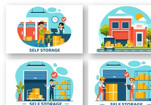 9 Self Storage Illustration
