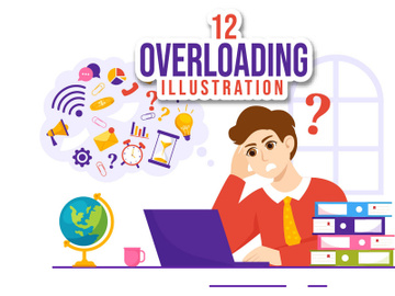 12 Overloading Business Illustration preview picture