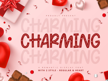 Charming - Romantic Display Font preview picture