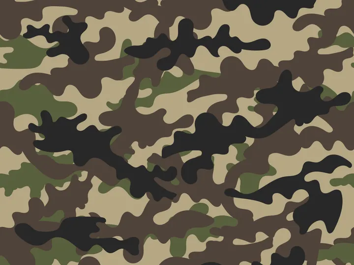 Army military illustration design