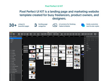 Pixel Perfect UI KIT preview picture