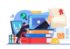 M124_Online Education Illustrations