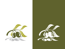 olive icon vector illustration design template