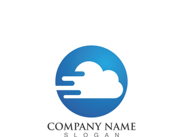 Cloud server data save upload logo preview picture