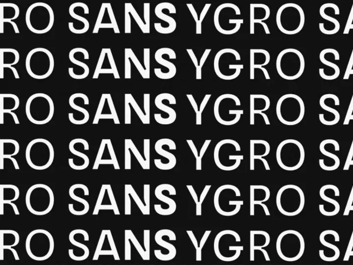 Ygro Sans - Free Grotesque Typeface