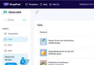 MaterialM Free Tailwind React Admin Template