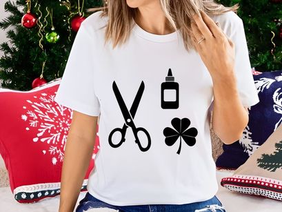 Crafting Tools with Shamrock Accent